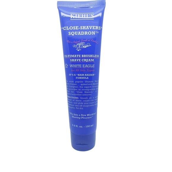 Kiehl's Close Shavers Squadron Brushless Shave Cream White Eagle 5 OZ - Picture 1 of 2